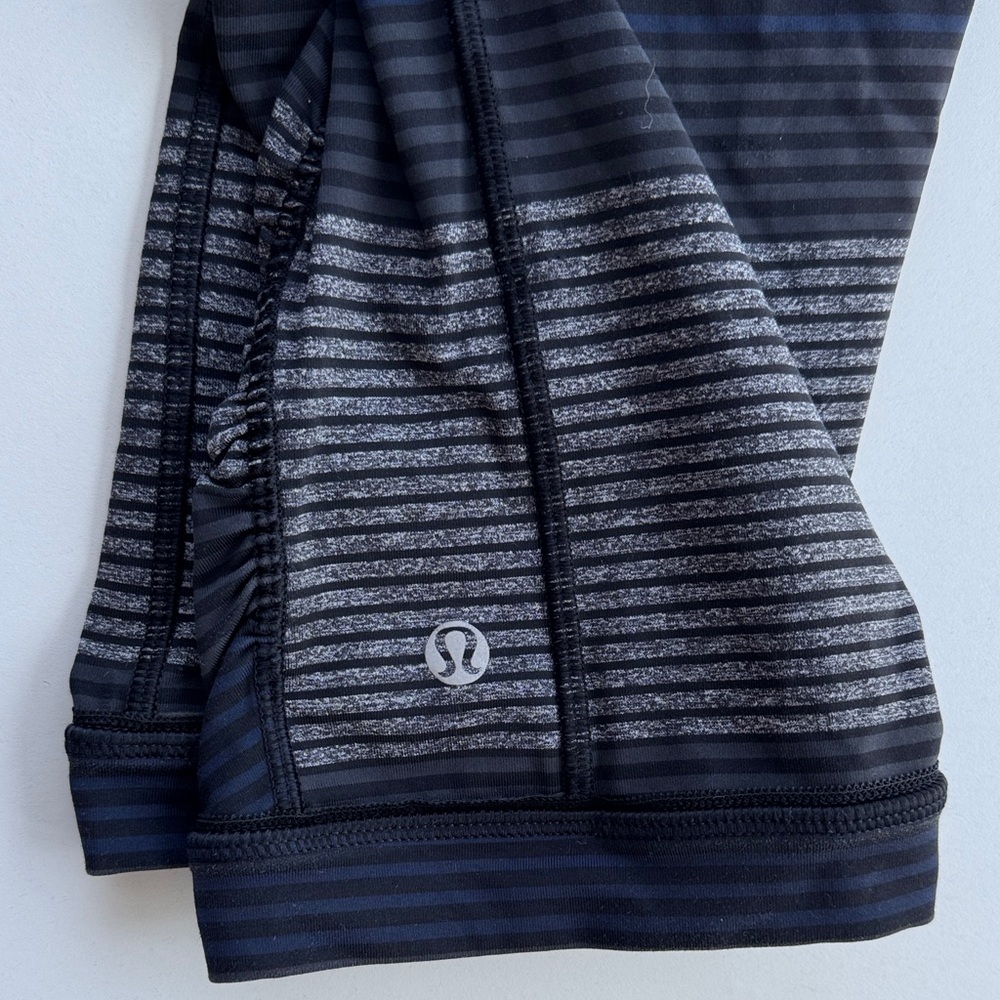 lululemon athletica Black Striped Leggings - Picture 2 of 6